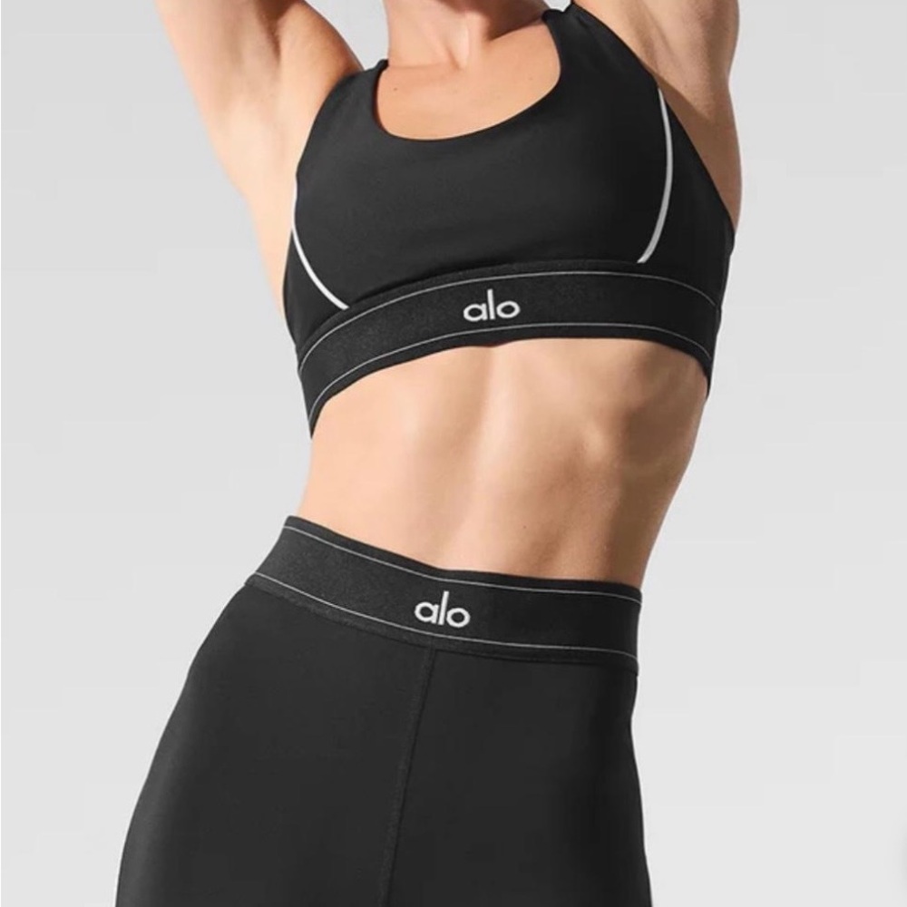 ALO Yoga Black Sports Bra